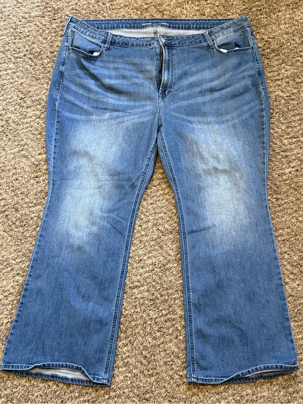 Old Navy Light Blue Flare Jeans